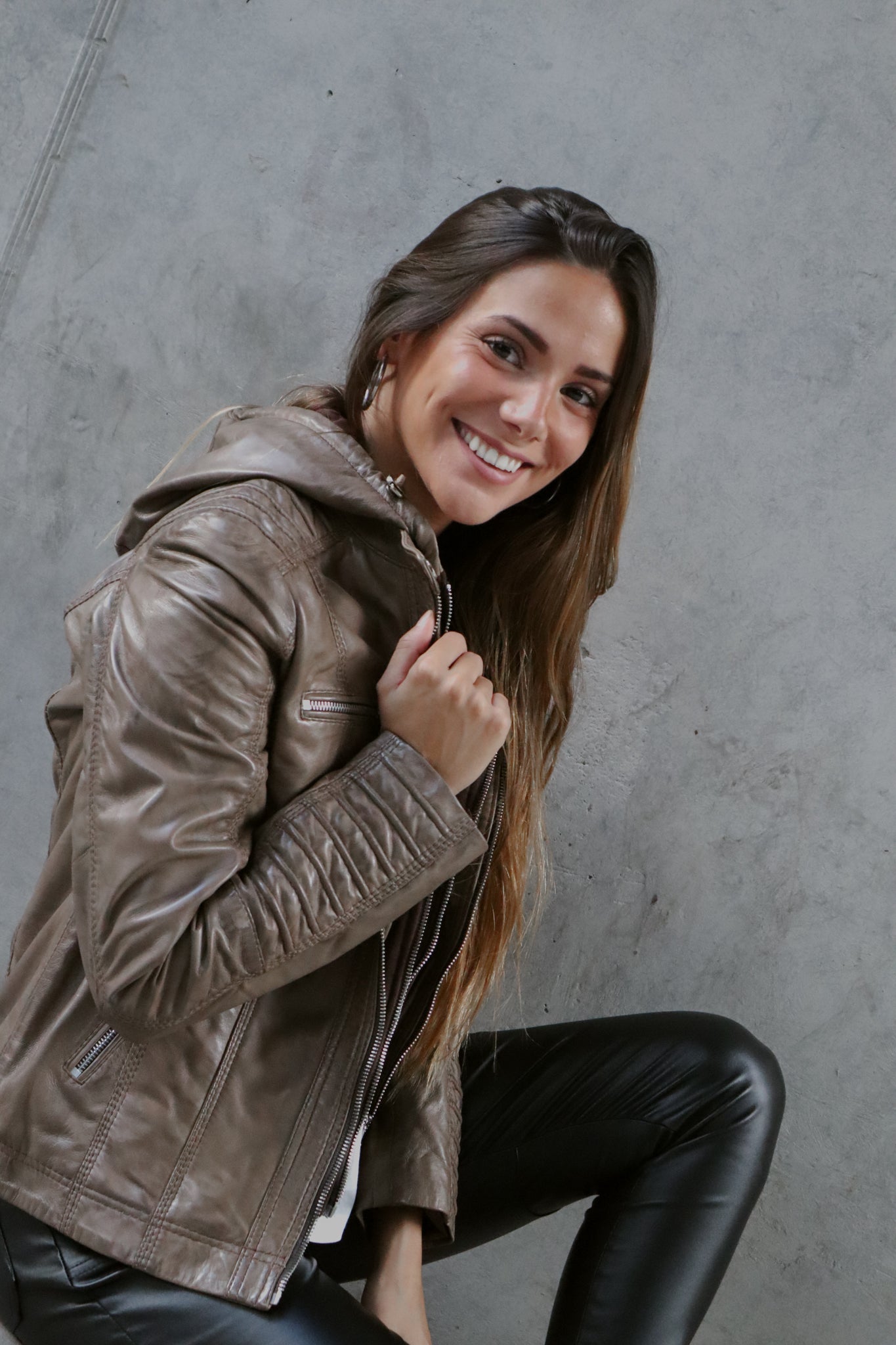 Chaqueta Pampa Taupe