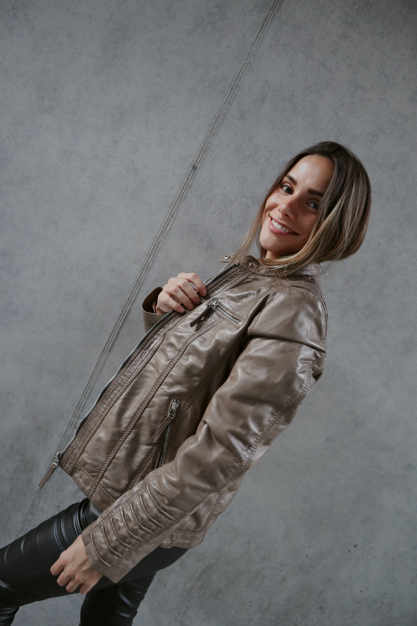 Chaqueta Pampa Taupe