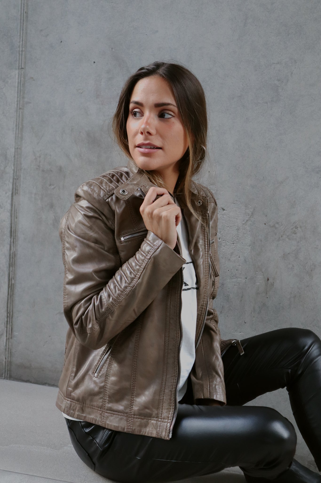 Chaqueta Pampa Taupe