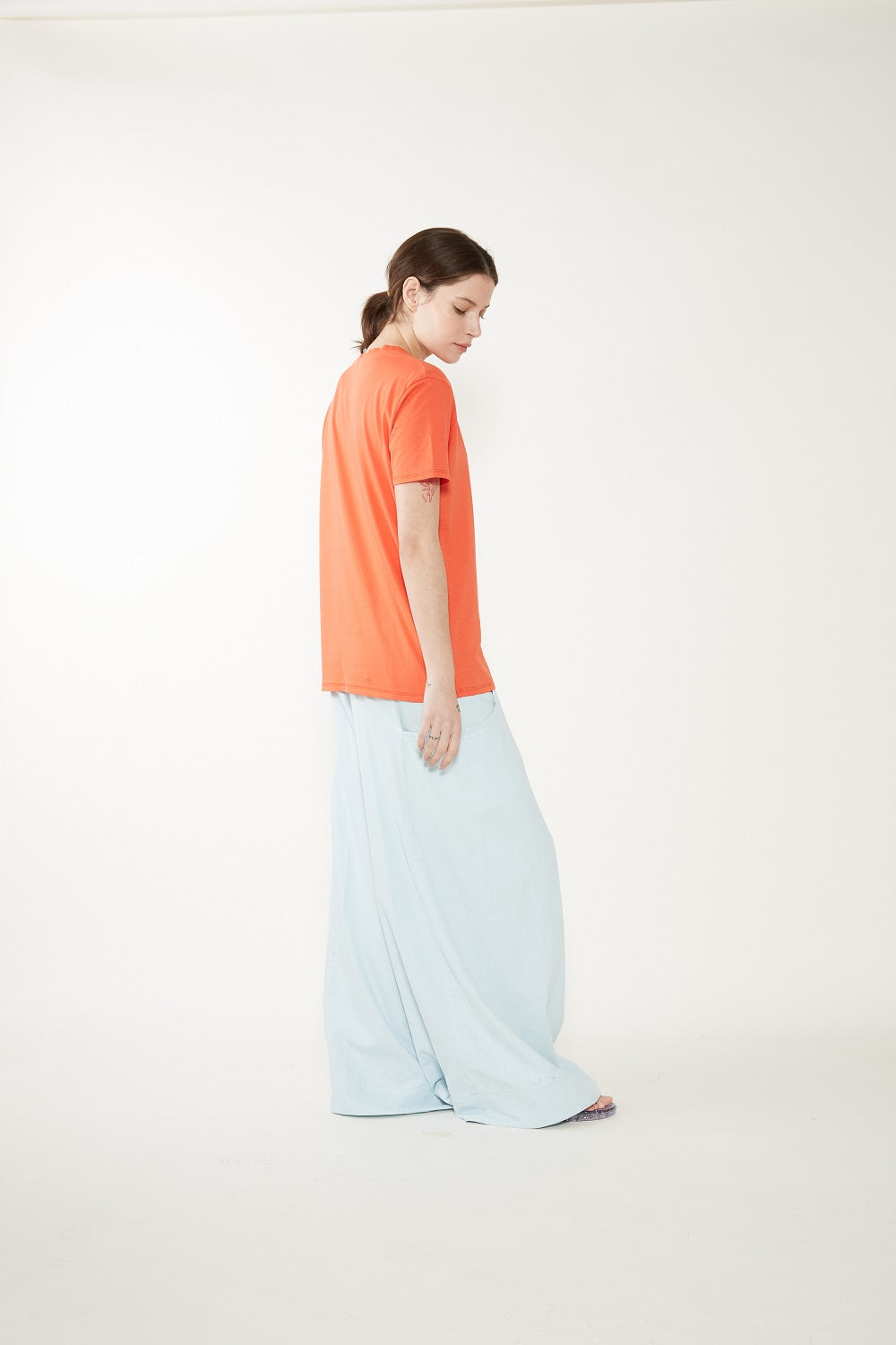 Polera Abstracto Rojo