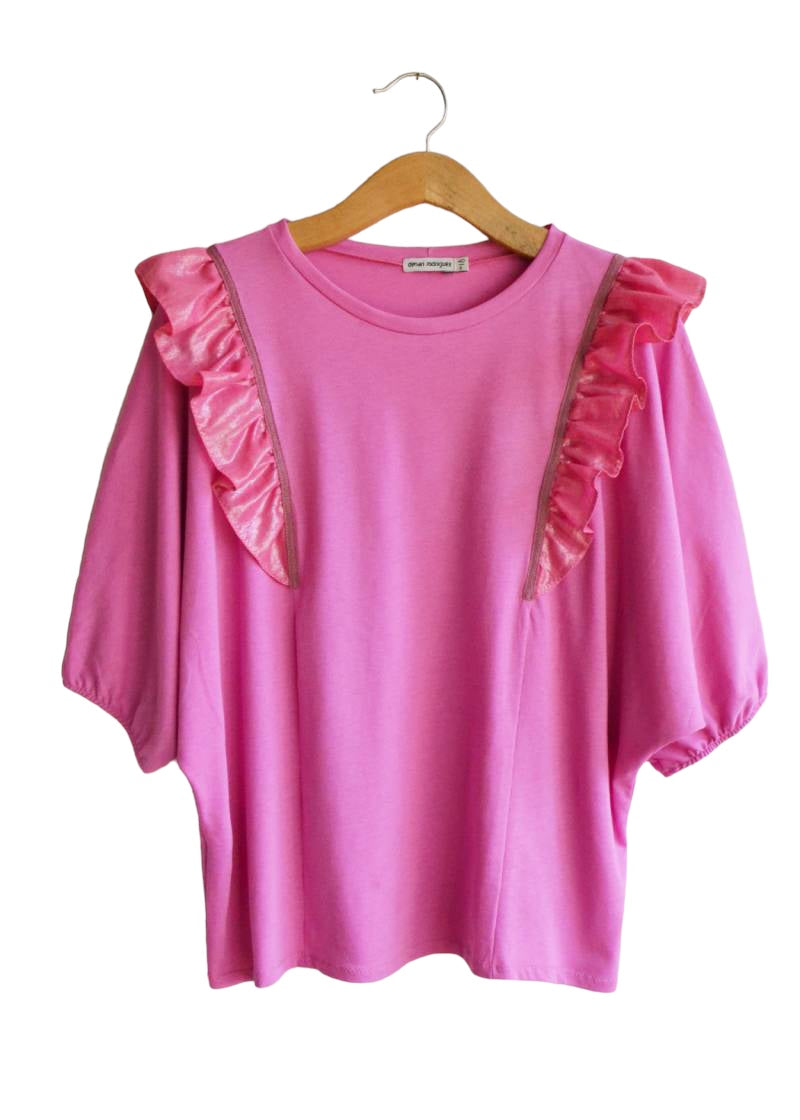 Polera Bilbeis Fucsia