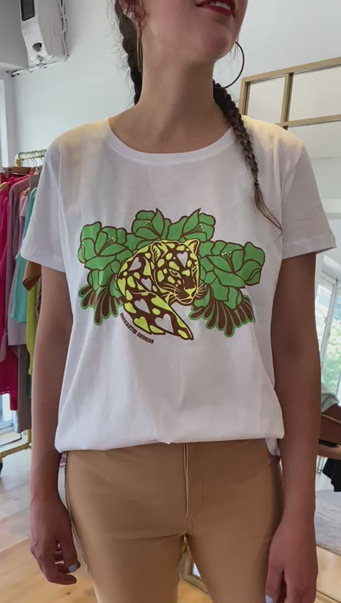 Polera Tigre Verde