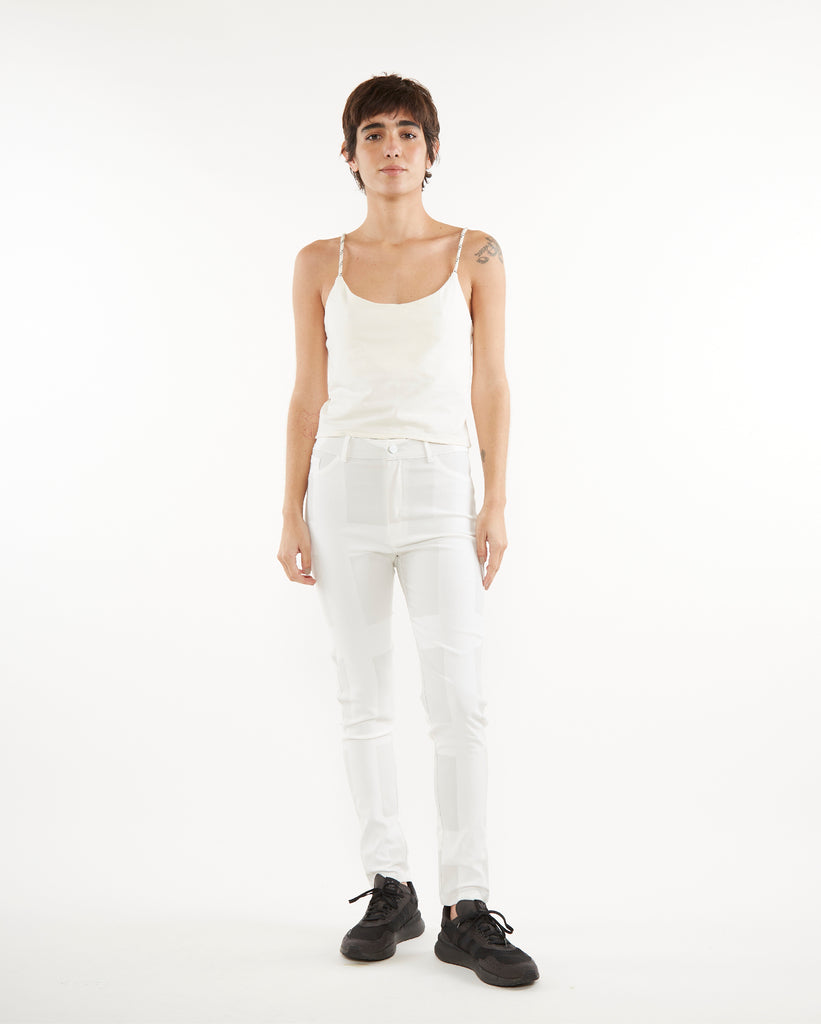 Pitillo Suprematismo Blanco