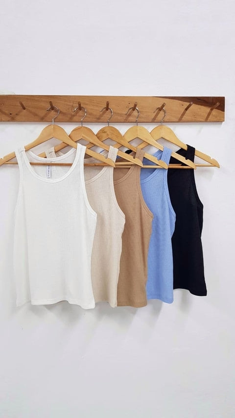 Musculosa Vera Camel