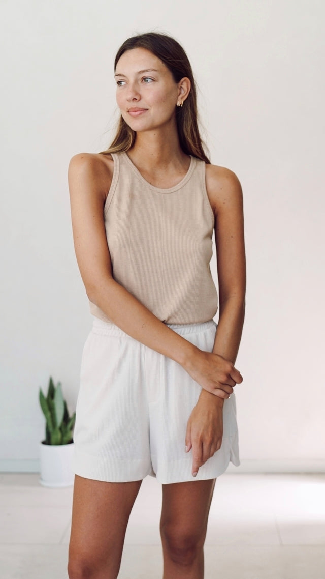 Musculosa Vera Camel