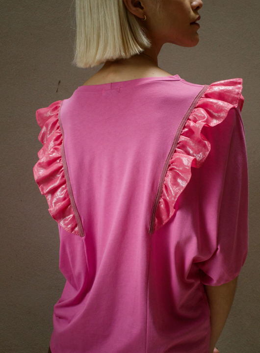 Polera Bilbeis Fucsia